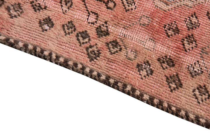 3' 7 x 5' 9 Hand Knotted Ultra Vintage Persian Wool Rug