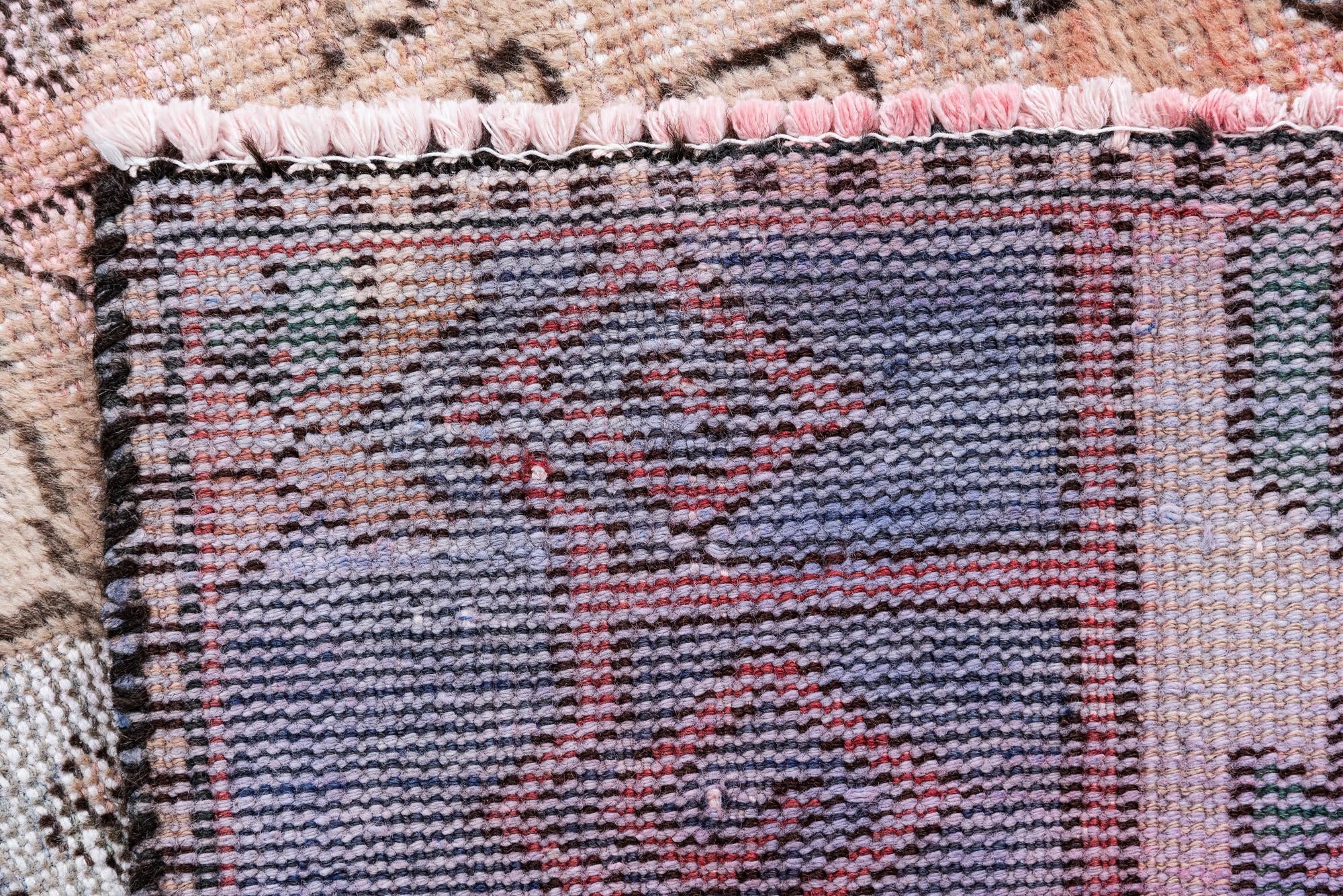 3' 7 x 5' 9 Hand Knotted Ultra Vintage Persian Wool Rug