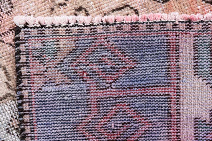 3' 7 x 5' 9 Hand Knotted Ultra Vintage Persian Wool Rug