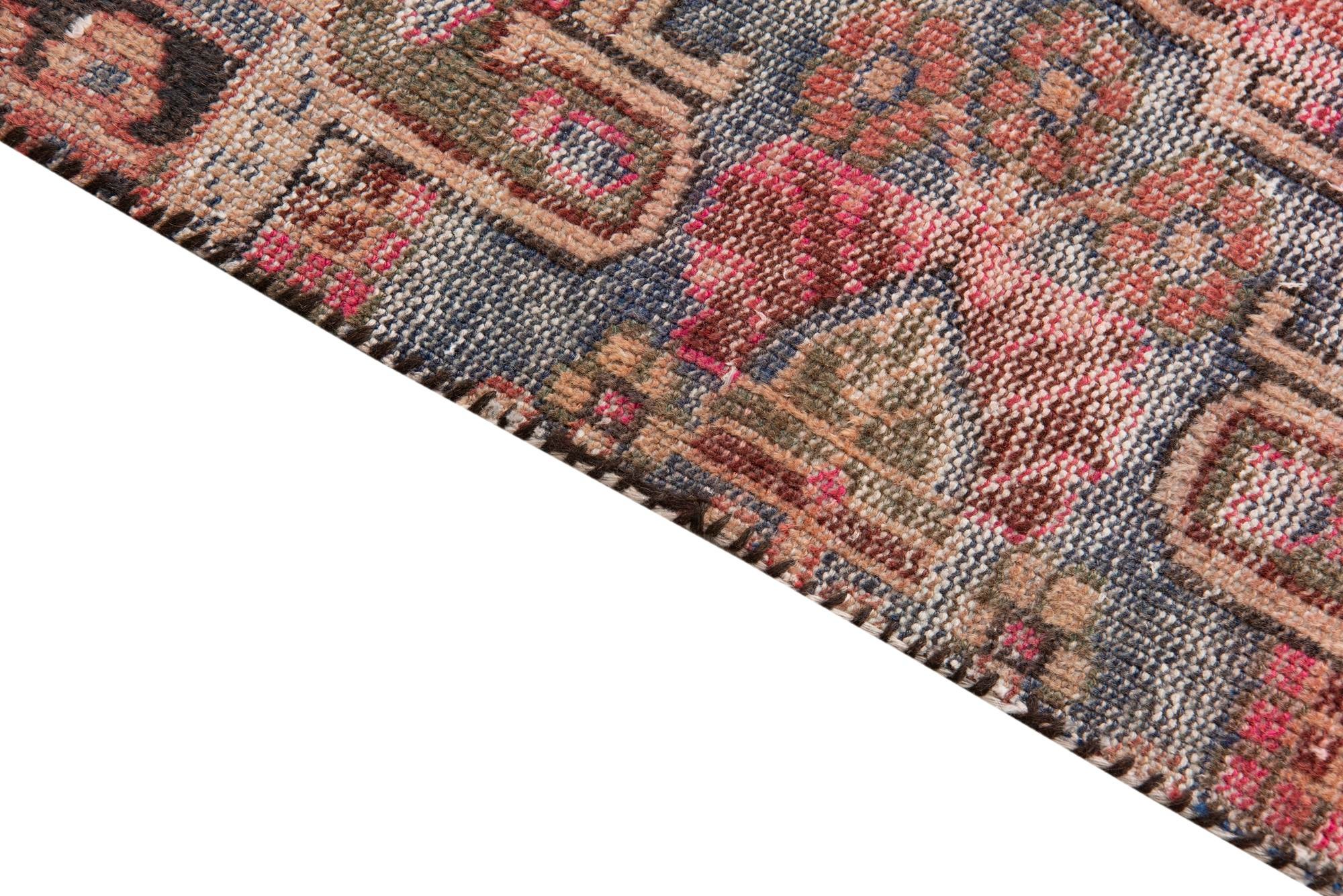 3' 6 x 6' 9 Hand Knotted Ultra Vintage Persian Wool Rug