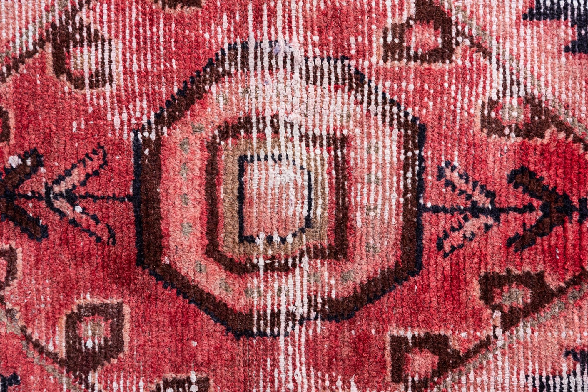 4' 1 x 5' 10 Hand Knotted Ultra Vintage Persian Wool Rug