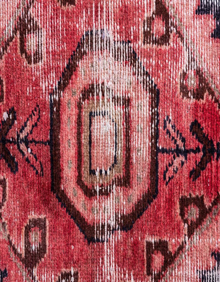 Detail image of 4' 1 x 5' 10  Hand Knotted Ultra Vintage Persian Wool Rug