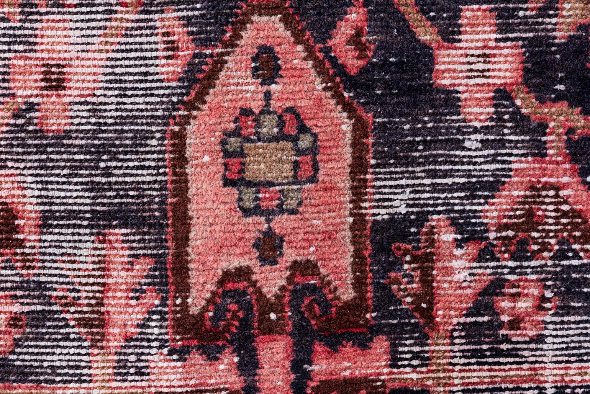4' 1 x 5' 10 Hand Knotted Ultra Vintage Persian Wool Rug
