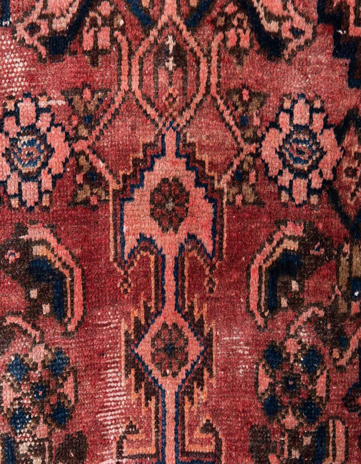 Detail image of 3' 5 x 6' 5  Hand Knotted Ultra Vintage Persian Wool Rug