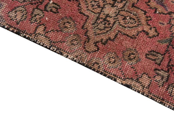 4' 2 x 5' 8 Hand Knotted Ultra Vintage Persian Wool Rug