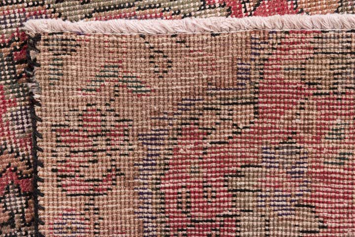 4' 2 x 5' 8 Hand Knotted Ultra Vintage Persian Wool Rug