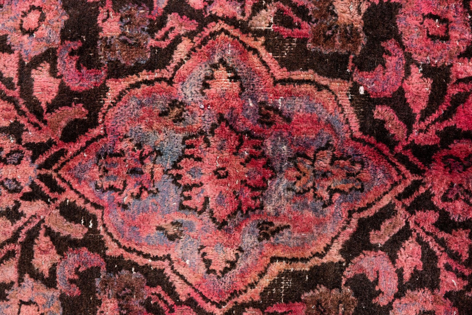 4' 5 x 6' Hand Knotted Ultra Vintage Persian Wool Rug