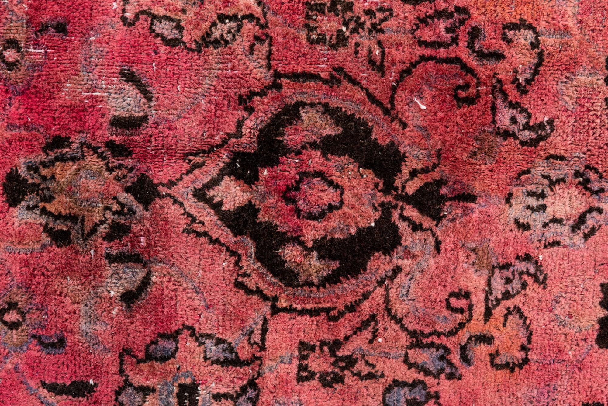 4' 5 x 6' Hand Knotted Ultra Vintage Persian Wool Rug