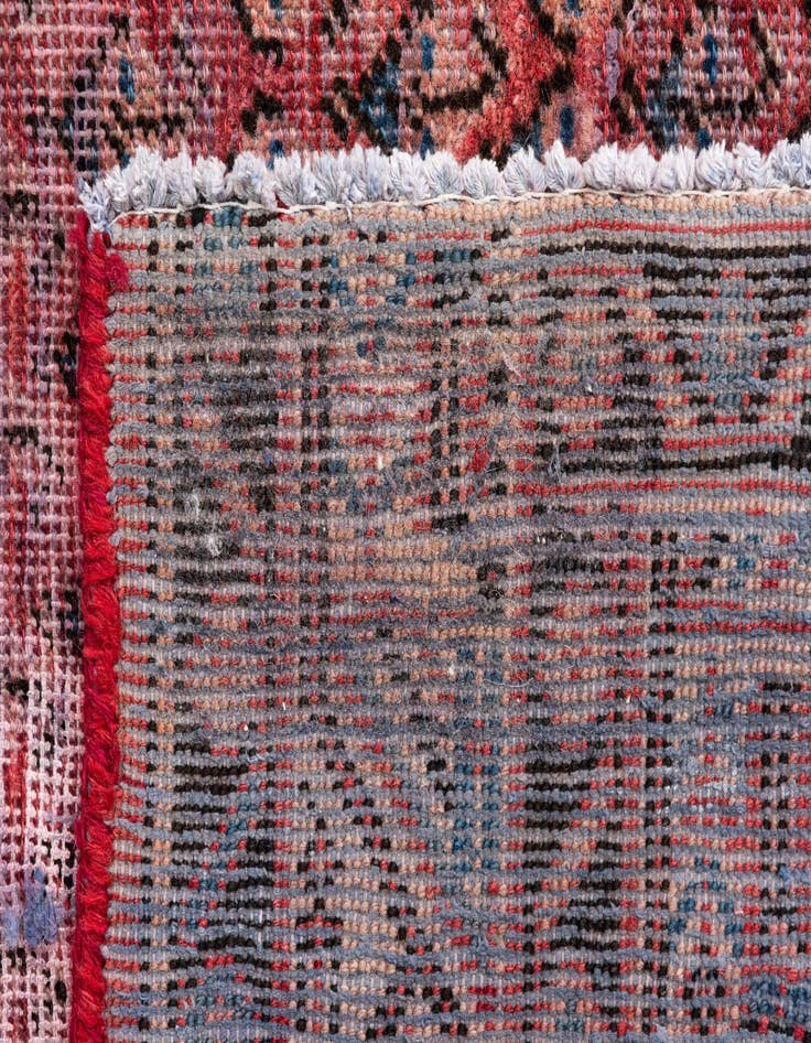 Detail image of 4' 5 x 6' 6  Hand Knotted Ultra Vintage Persian Wool Rug