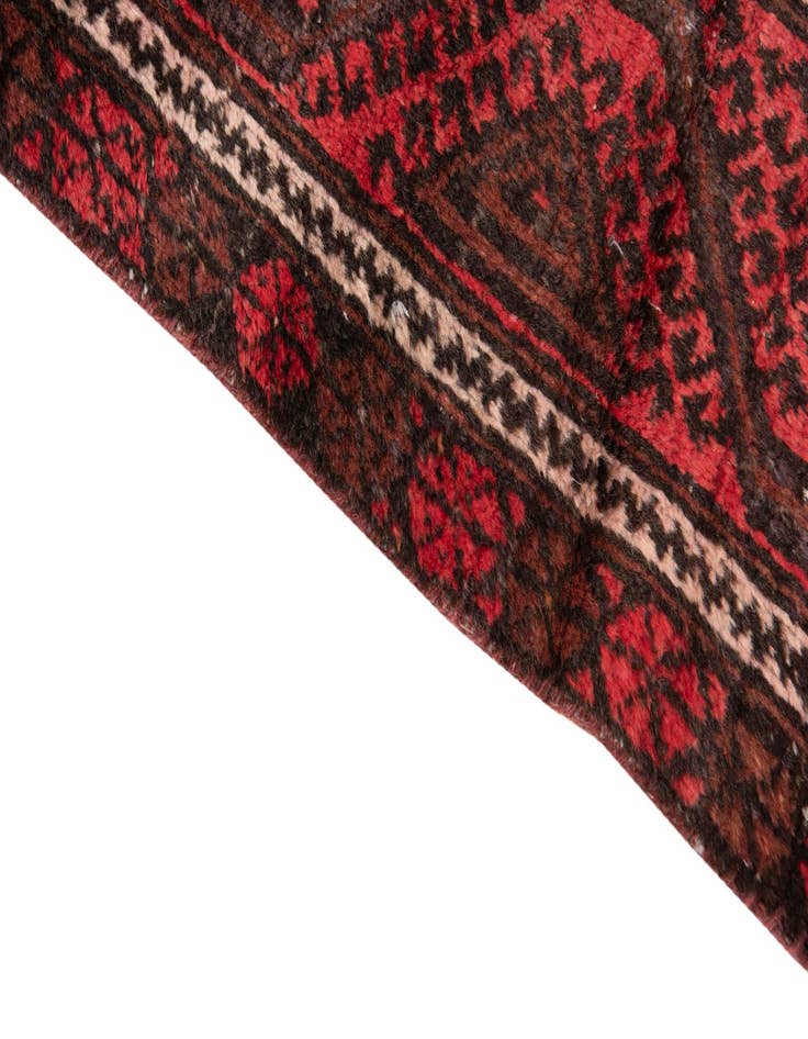 Detail image of 3' 8 x 6' 10  Hand Knotted Ultra Vintage Persian Wool Rug