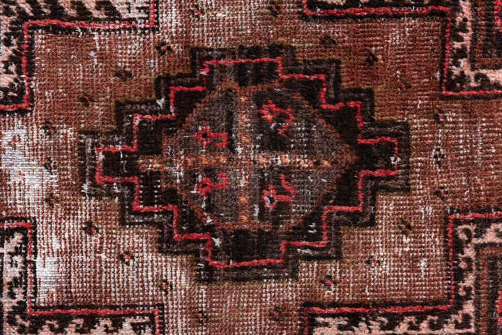 3' 8 x 6' 10 Hand Knotted Ultra Vintage Persian Wool Rug