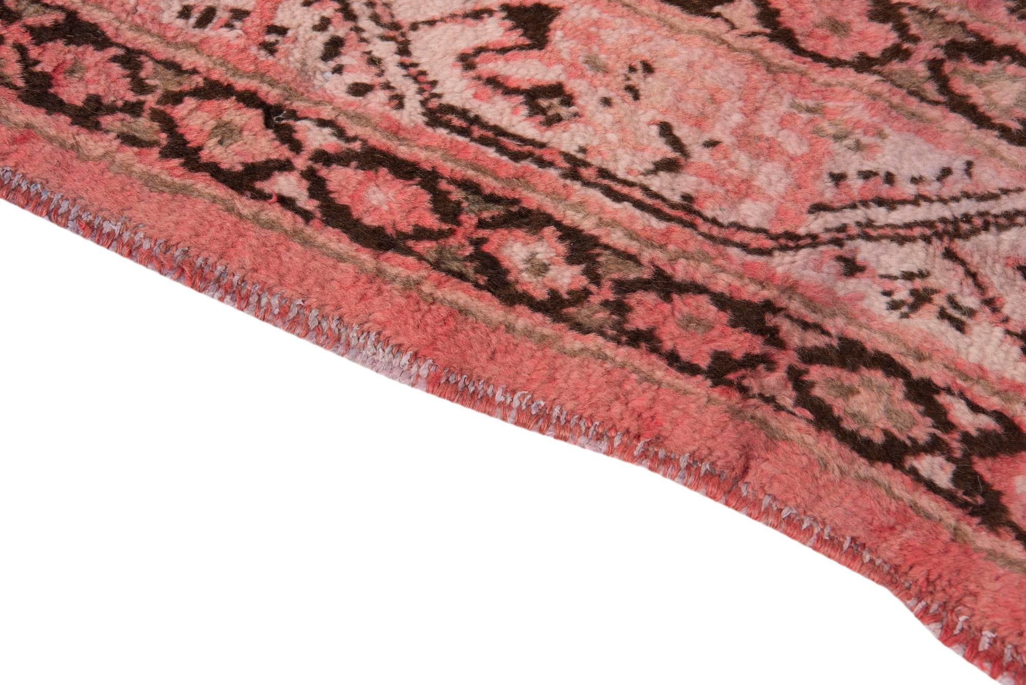 4' 4 x 6' 9 Hand Knotted Ultra Vintage Persian Wool Rug