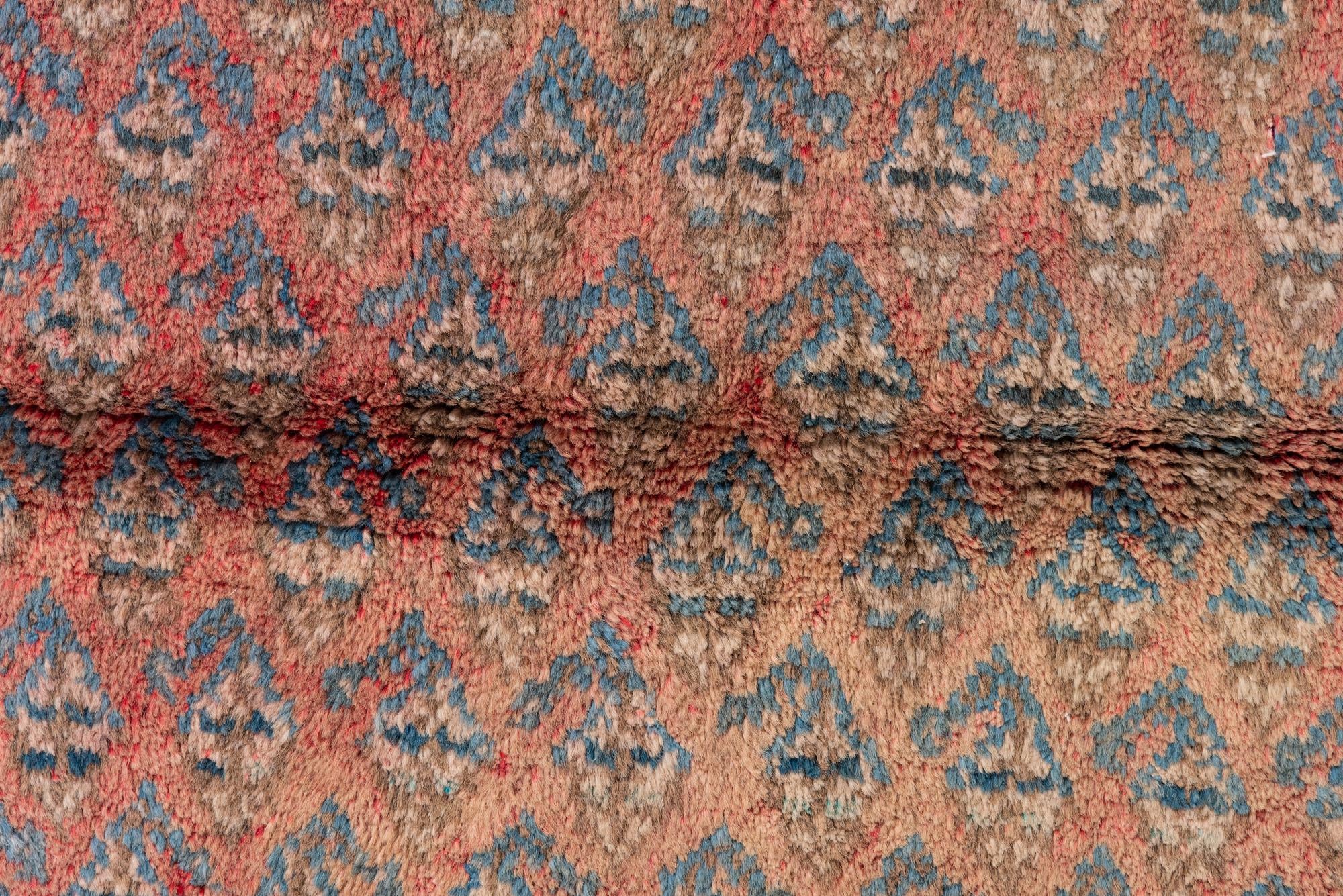 3' 10 x 5' Hand Knotted Ultra Vintage Persian Wool Rug