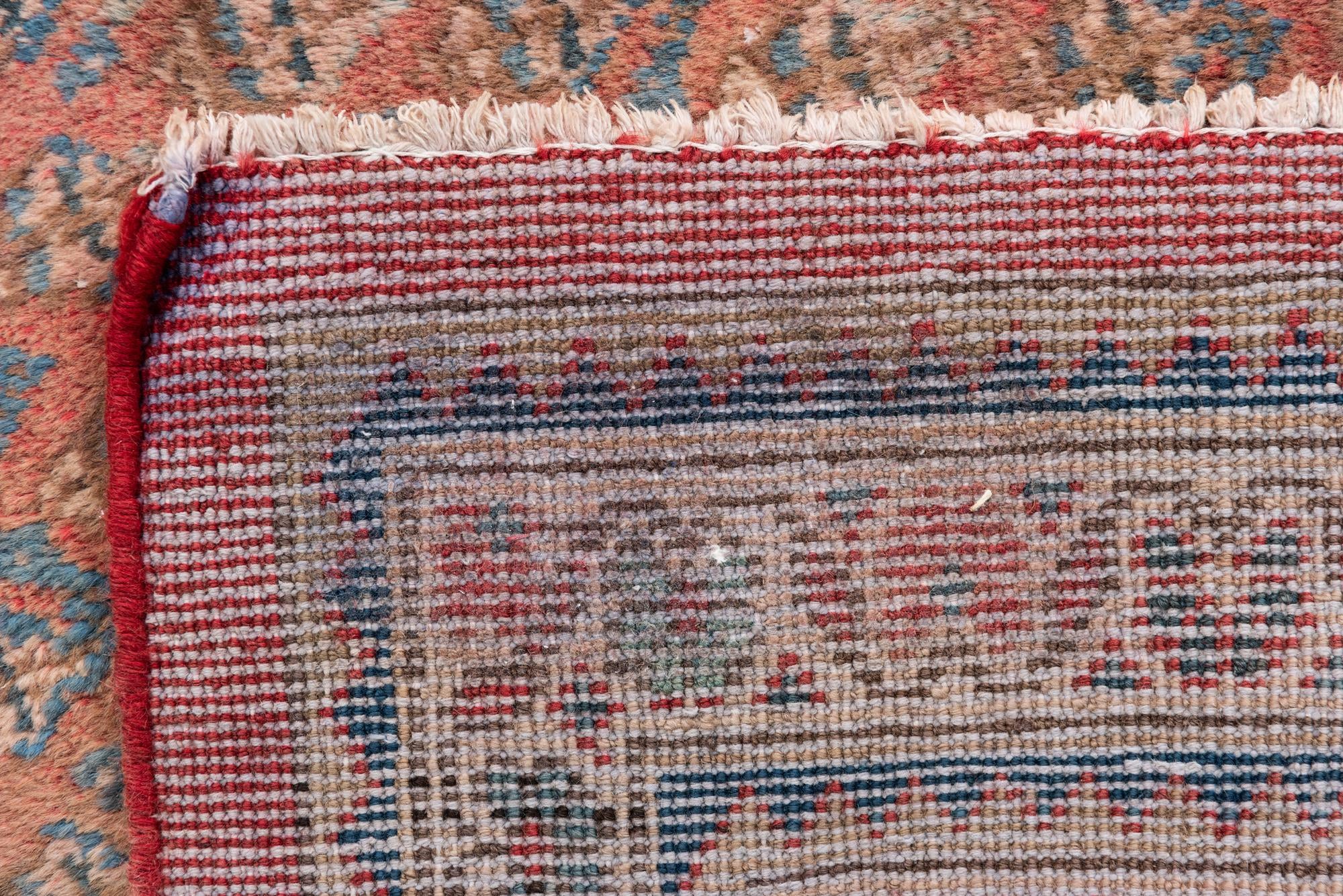 3' 10 x 5' Hand Knotted Ultra Vintage Persian Wool Rug