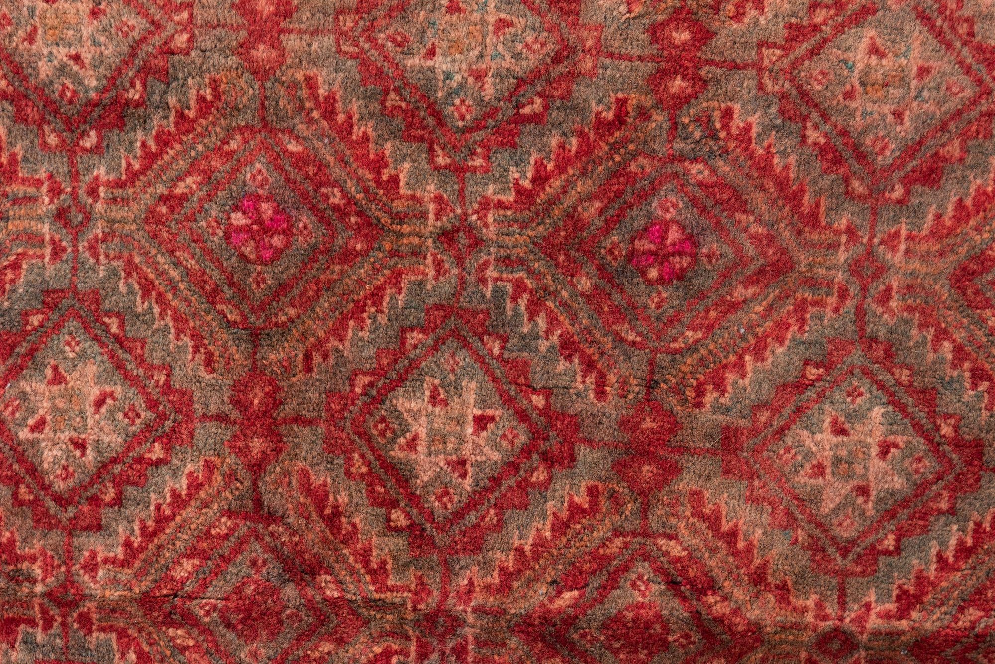 3' 8 x 6' 6 Hand Knotted Ultra Vintage Persian Wool Rug