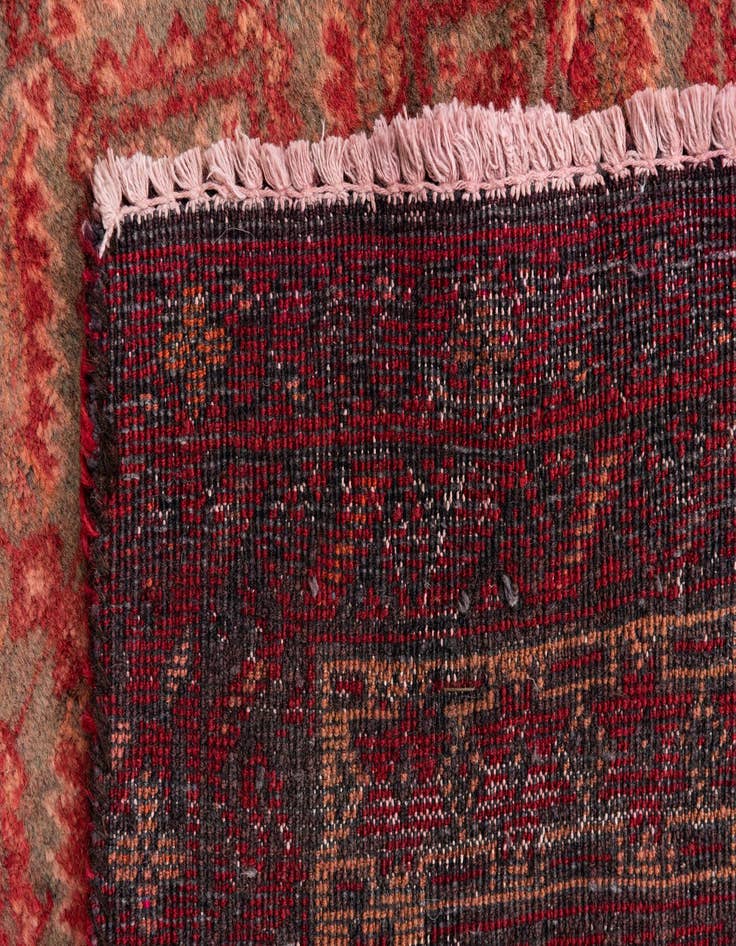 Detail image of 3' 8 x 6' 6  Hand Knotted Ultra Vintage Persian Wool Rug