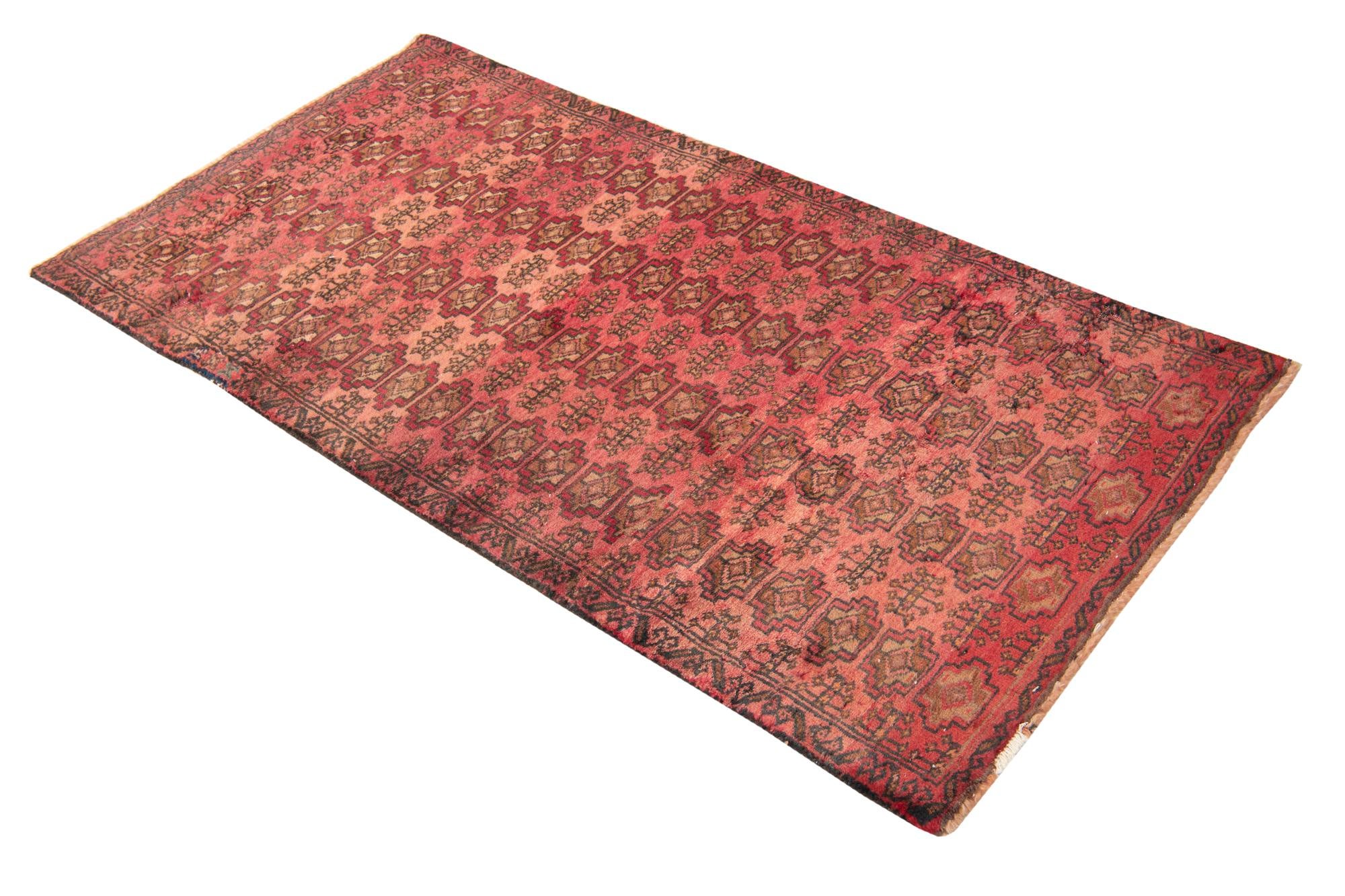 2' 10 x 5' 5 Hand Knotted Ultra Vintage Persian Wool Rug