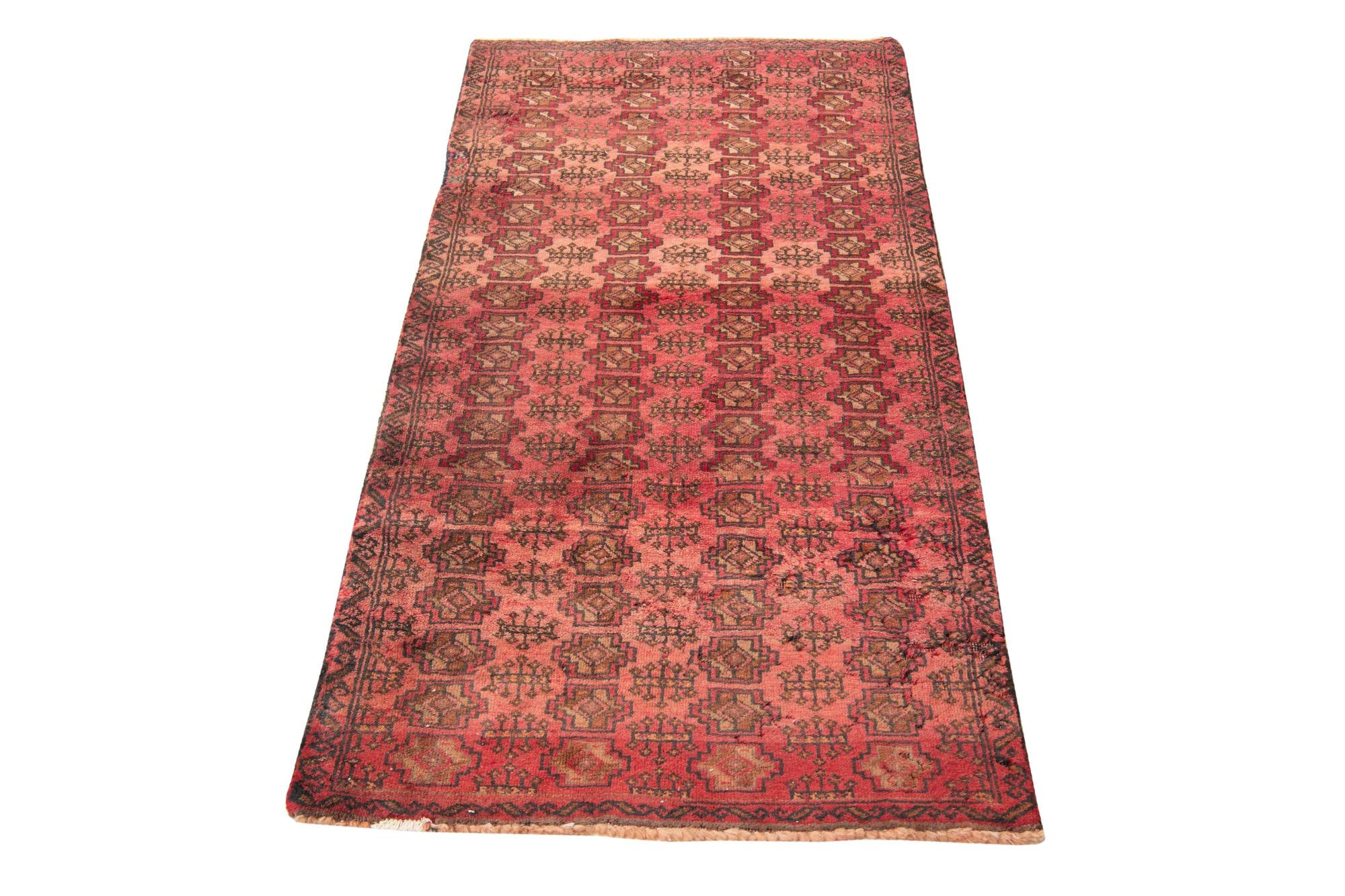 2' 10 x 5' 5 Hand Knotted Ultra Vintage Persian Wool Rug