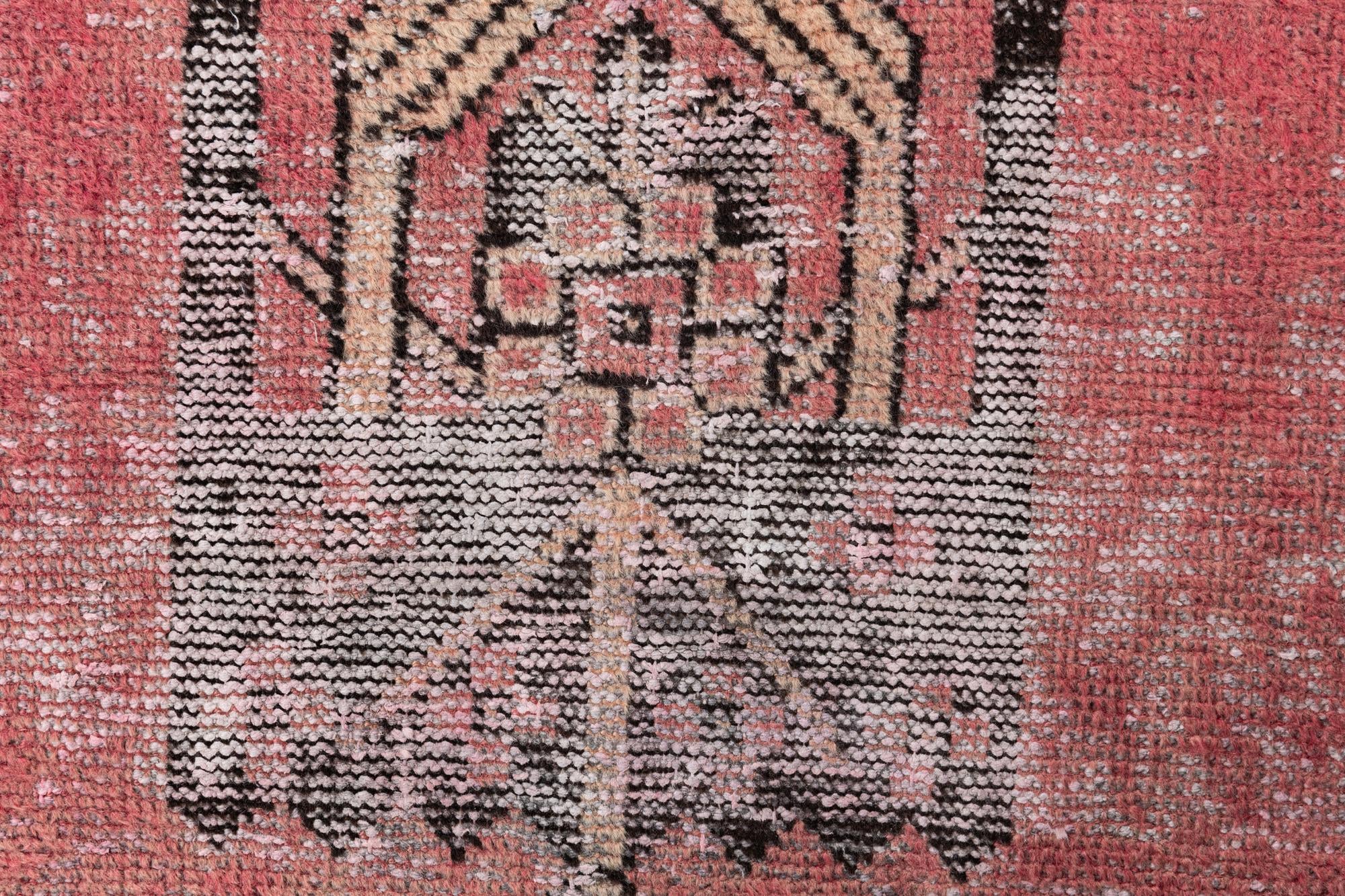 115cm x 200cm anudado a mano Ultra Vintage Alfombra Persa Lana