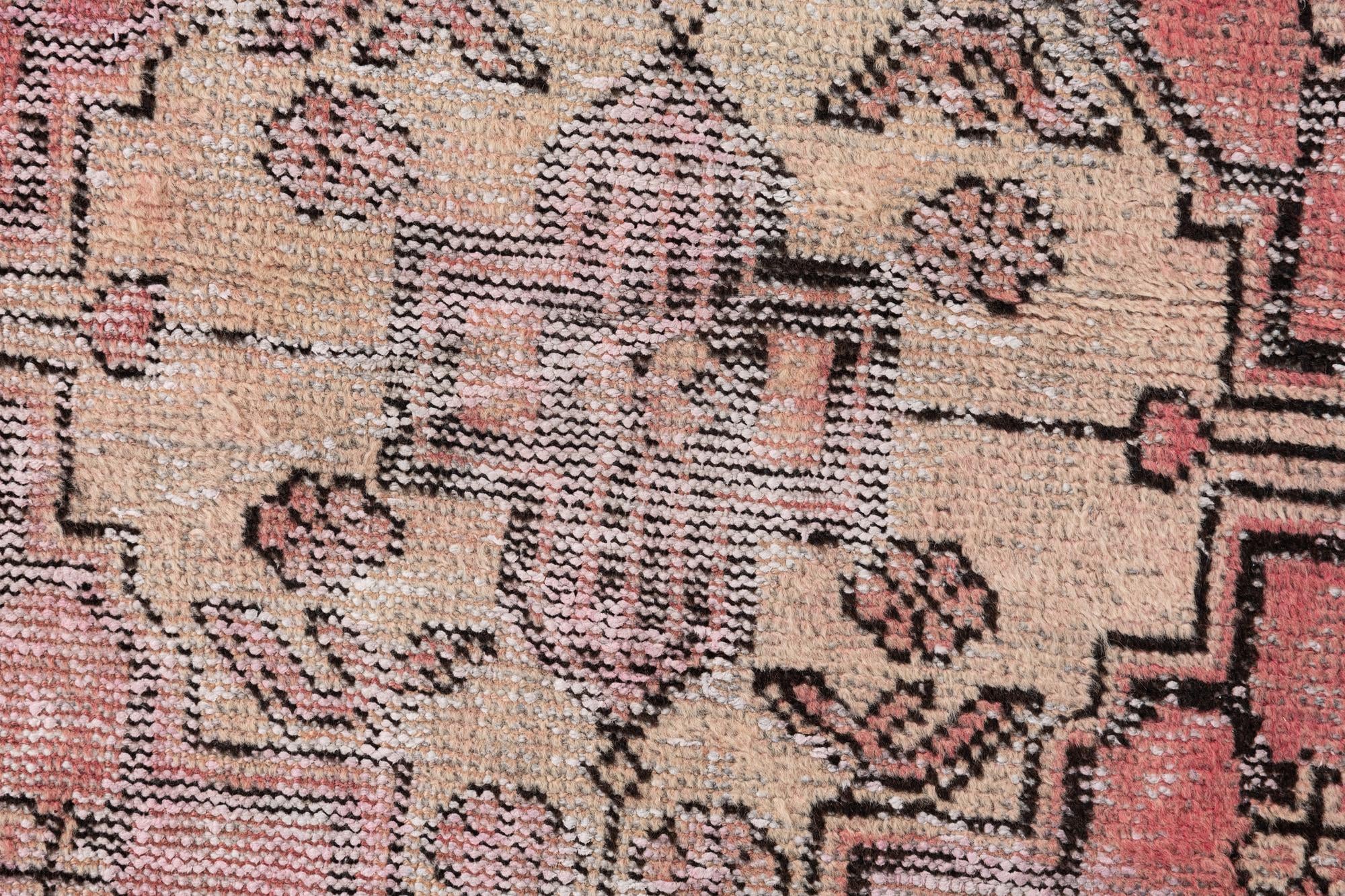 115cm x 200cm anudado a mano Ultra Vintage Alfombra Persa Lana