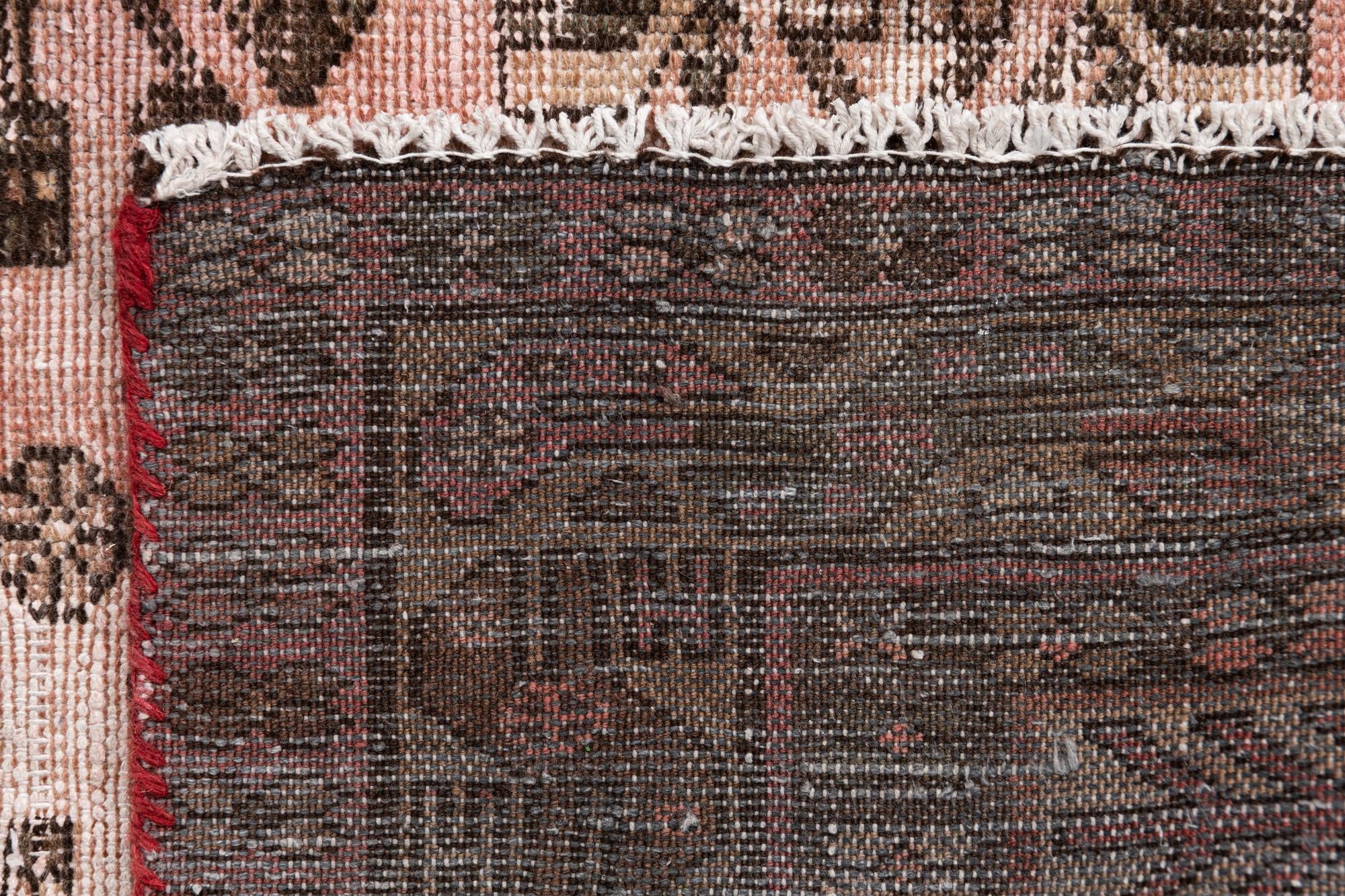 3' 4 x 6' 3 Hand Knotted Ultra Vintage Persian Wool Rug