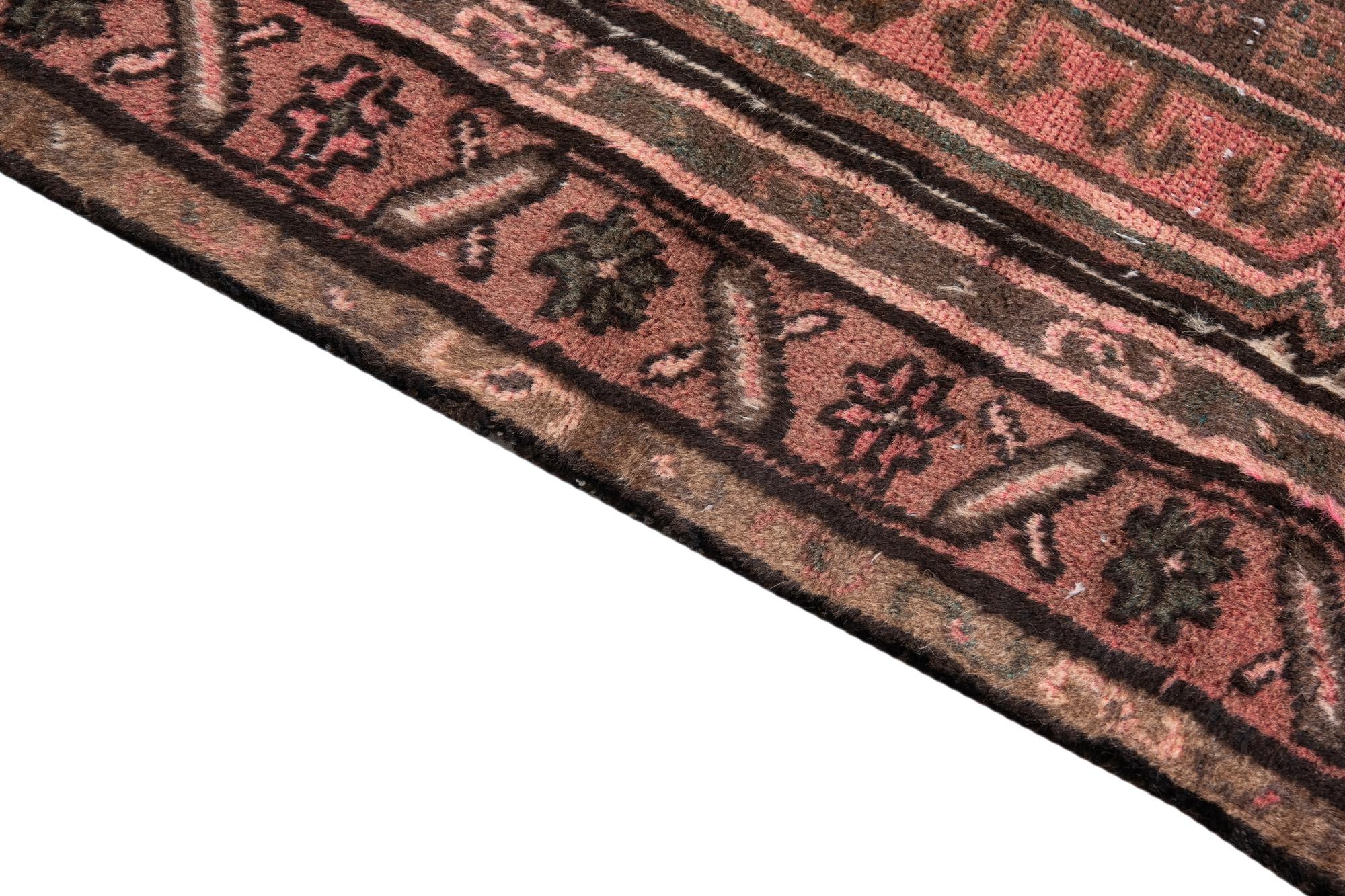 3' 5 x 6' 6 Hand Knotted Ultra Vintage Persian Wool Rug