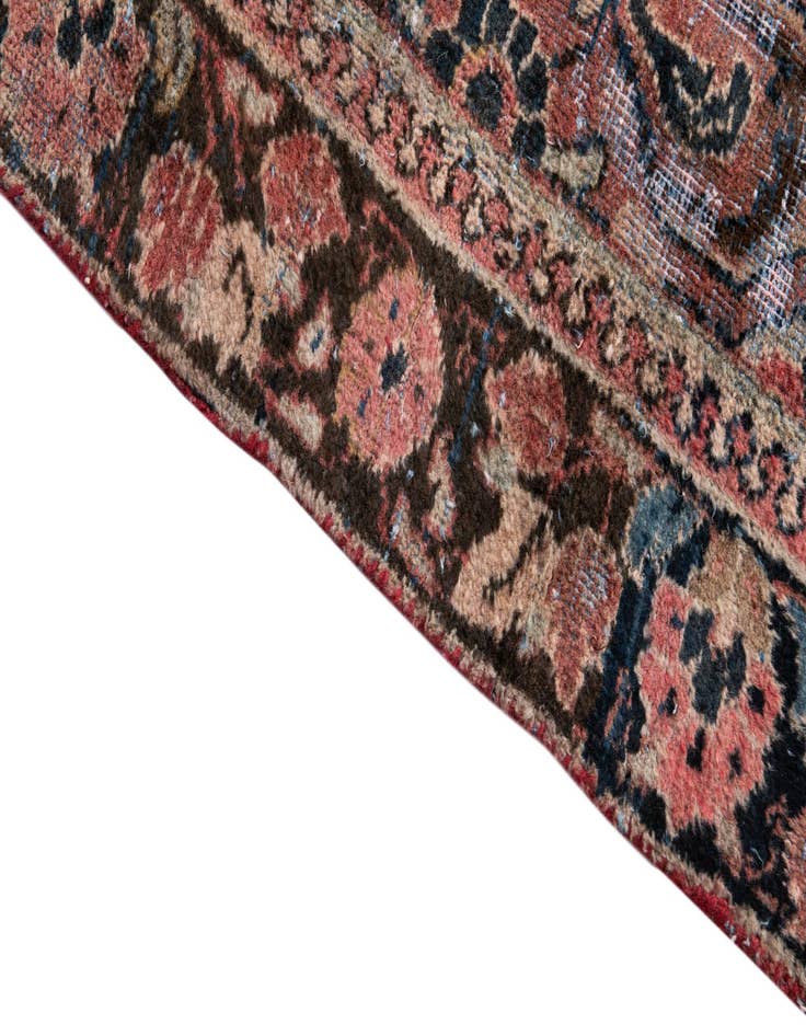 Detail image of 3' 10 x 6' 6  Hand Knotted Ultra Vintage Persian Wool Rug