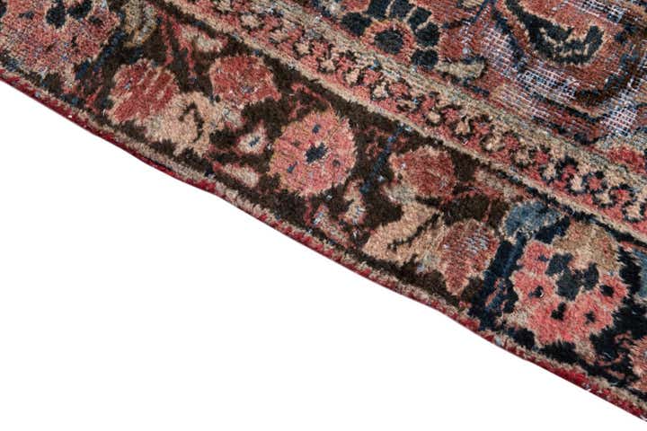 3' 10 x 6' 6 Hand Knotted Ultra Vintage Persian Wool Rug