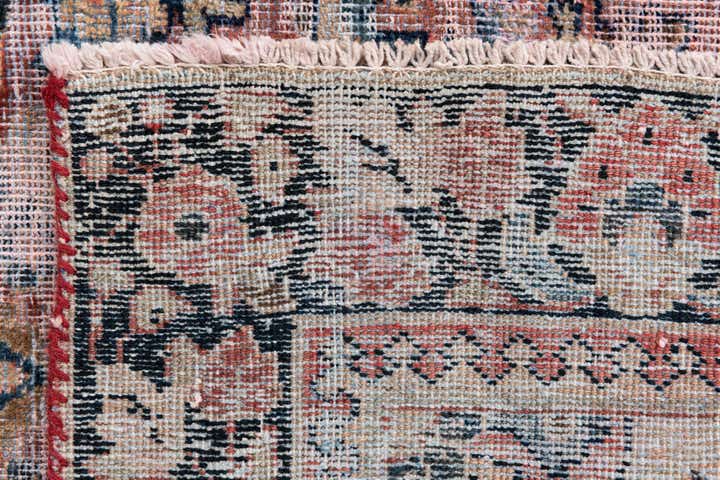 3' 10 x 6' 6 Hand Knotted Ultra Vintage Persian Wool Rug