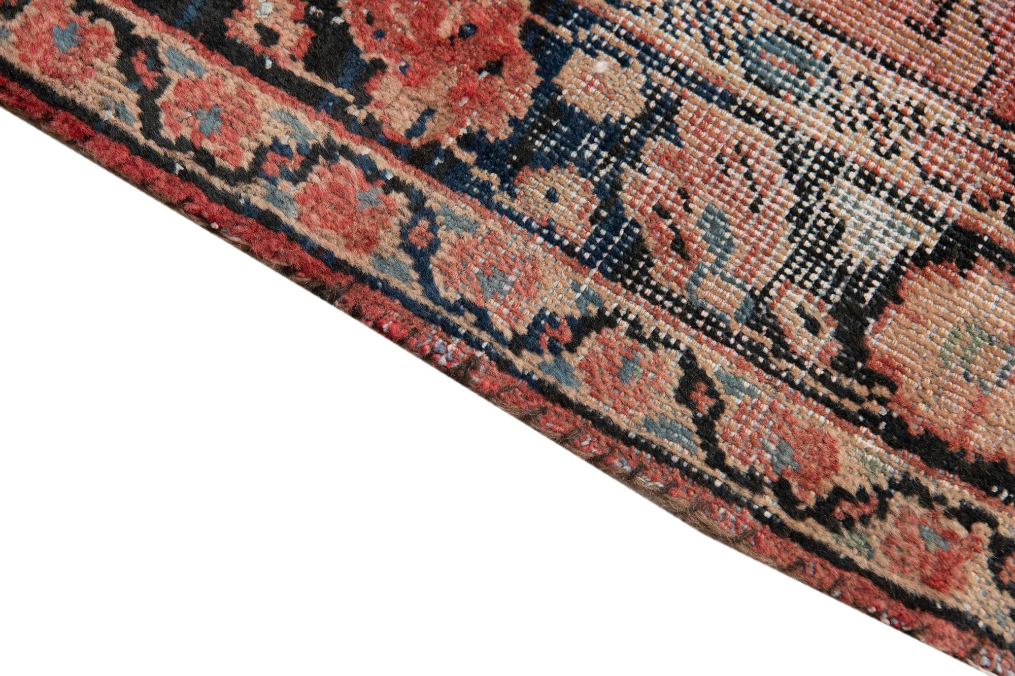 4' 4 x 6' 9 Hand Knotted Ultra Vintage Persian Wool Rug