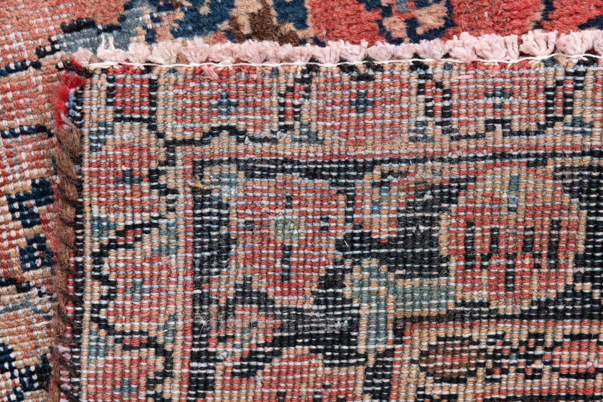 4' 4 x 6' 9 Hand Knotted Ultra Vintage Persian Wool Rug