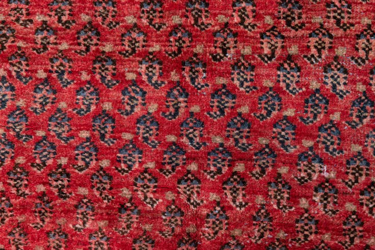 Detail image of 130cm x 175cm anudado a mano Ultra Vintage Alfombra Persa Lana