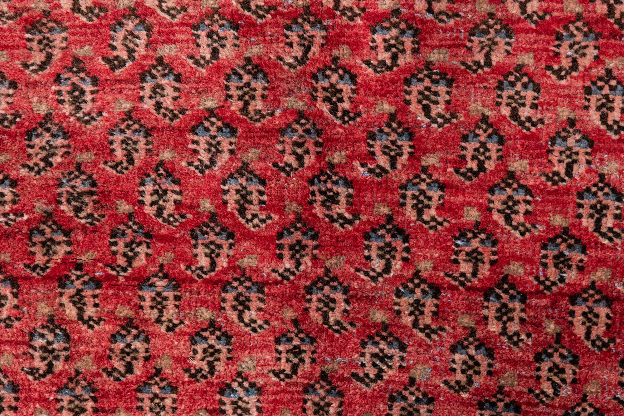 130cm x 175cm anudado a mano Ultra Vintage Alfombra Persa Lana