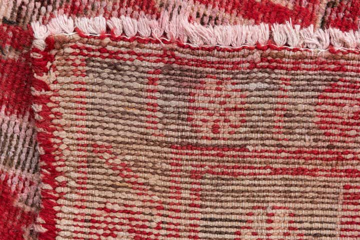 4' 4 x 6' 2 Hand Knotted Ultra Vintage Persian Wool Rug