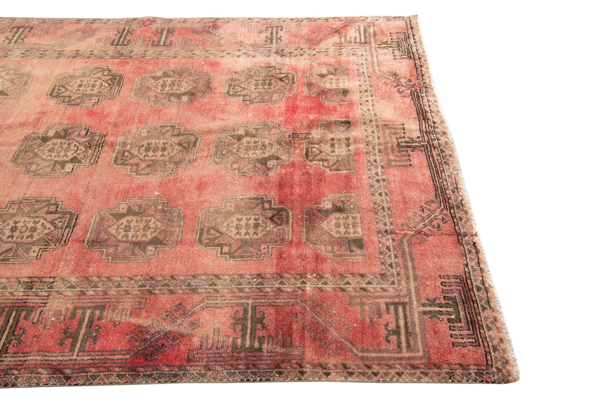 170cm x 230cm anudado a mano Ultra Vintage Alfombra Persa Lana