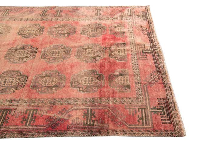 5' 6 x 7' 6 Hand Knotted Ultra Vintage Persian Wool Rug