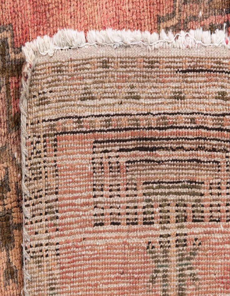 Detail image of 5' 6 x 7' 6  Hand Knotted Ultra Vintage Persian Wool Rug