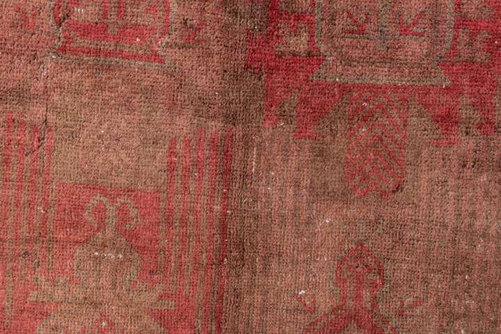 3' 8 x 6' 4 Hand Knotted Ultra Vintage Persian Wool Rug