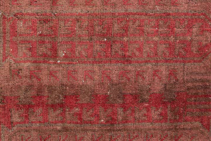 3' 8 x 6' 4 Hand Knotted Ultra Vintage Persian Wool Rug