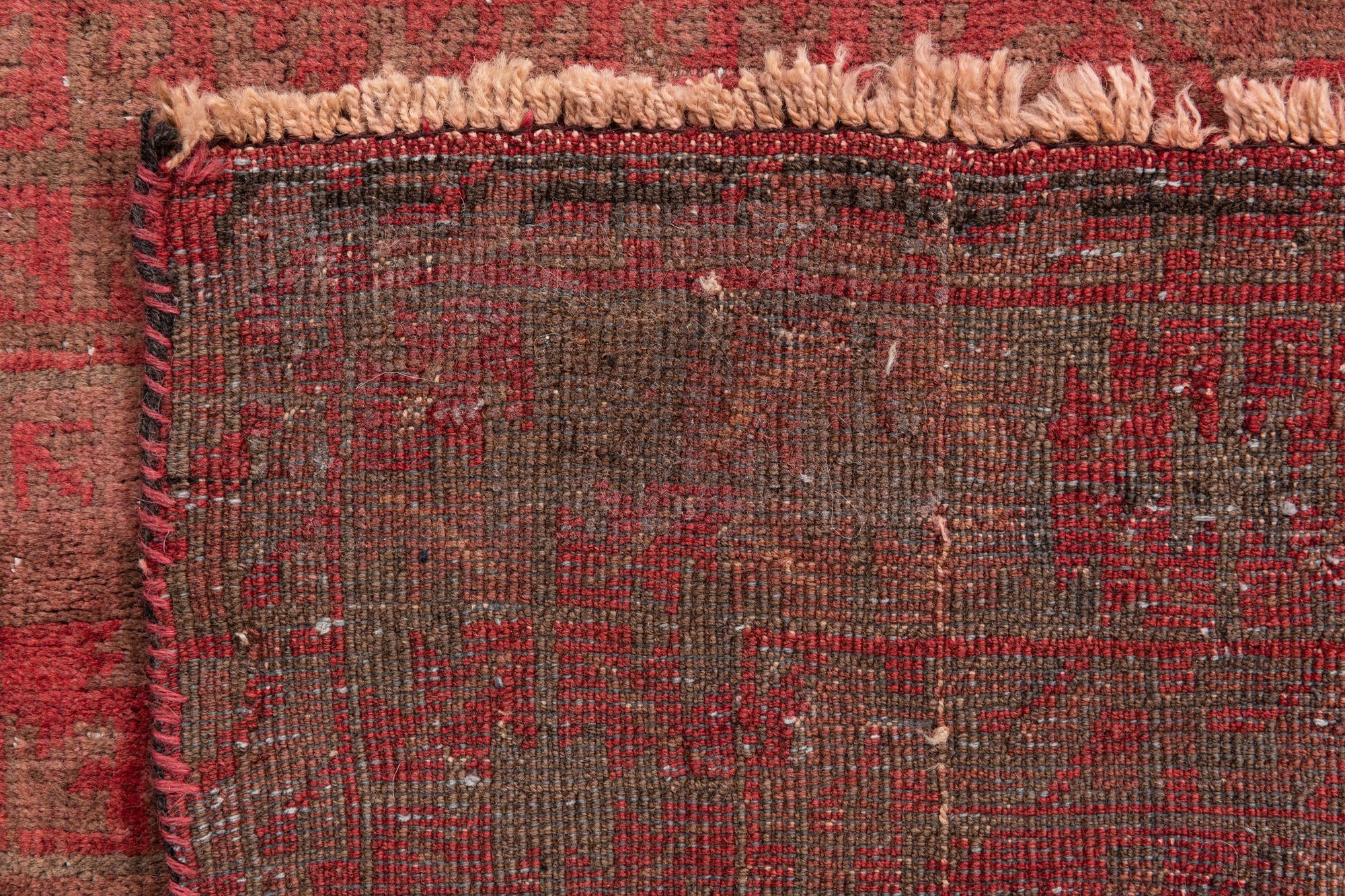 3' 8 x 6' 4 Hand Knotted Ultra Vintage Persian Wool Rug