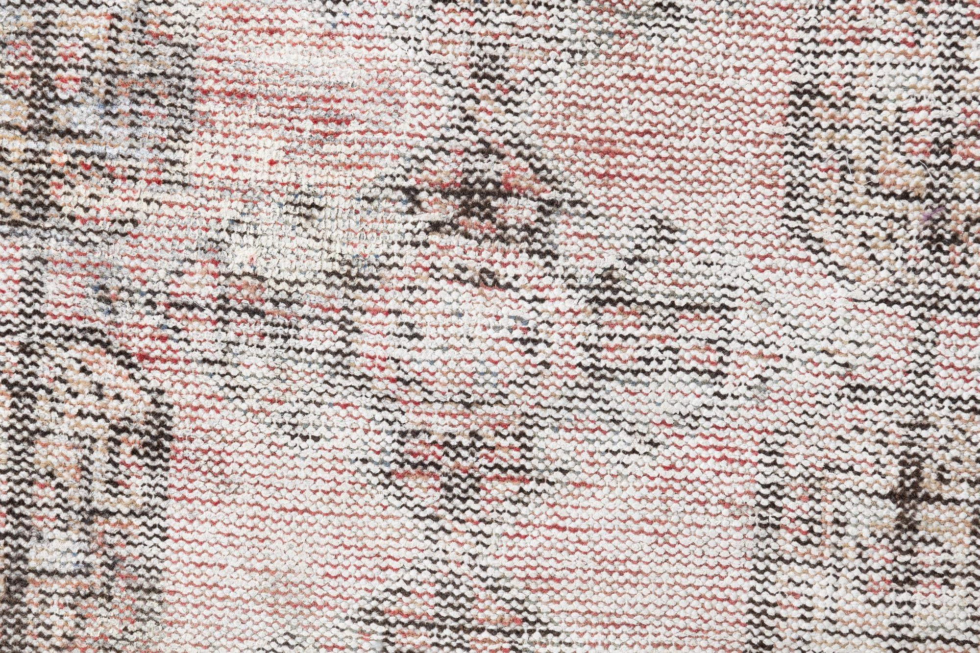3' 5 x 4' 6 Hand Knotted Ultra Vintage Persian Wool Rug