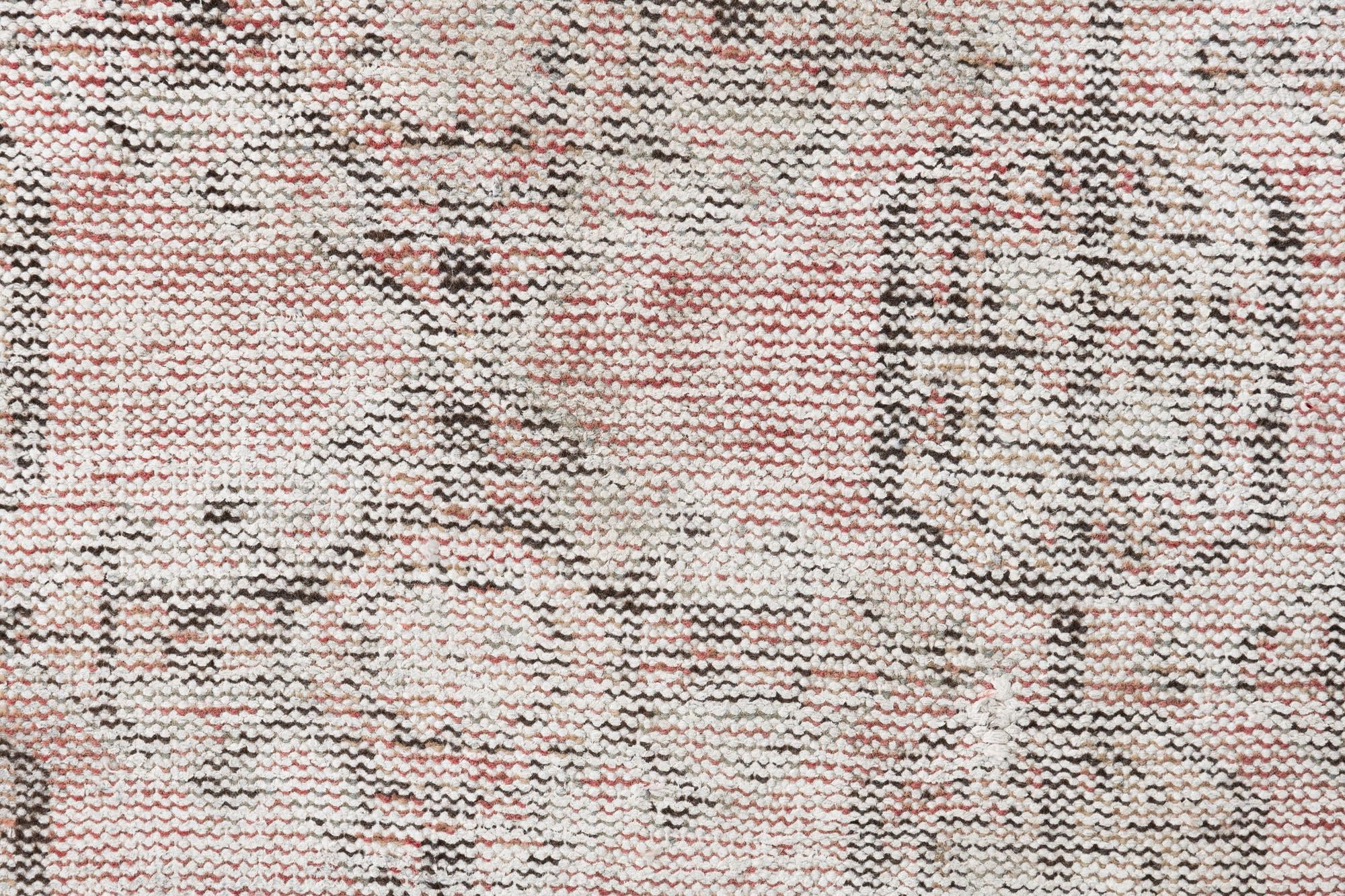 3' 5 x 4' 6 Hand Knotted Ultra Vintage Persian Wool Rug