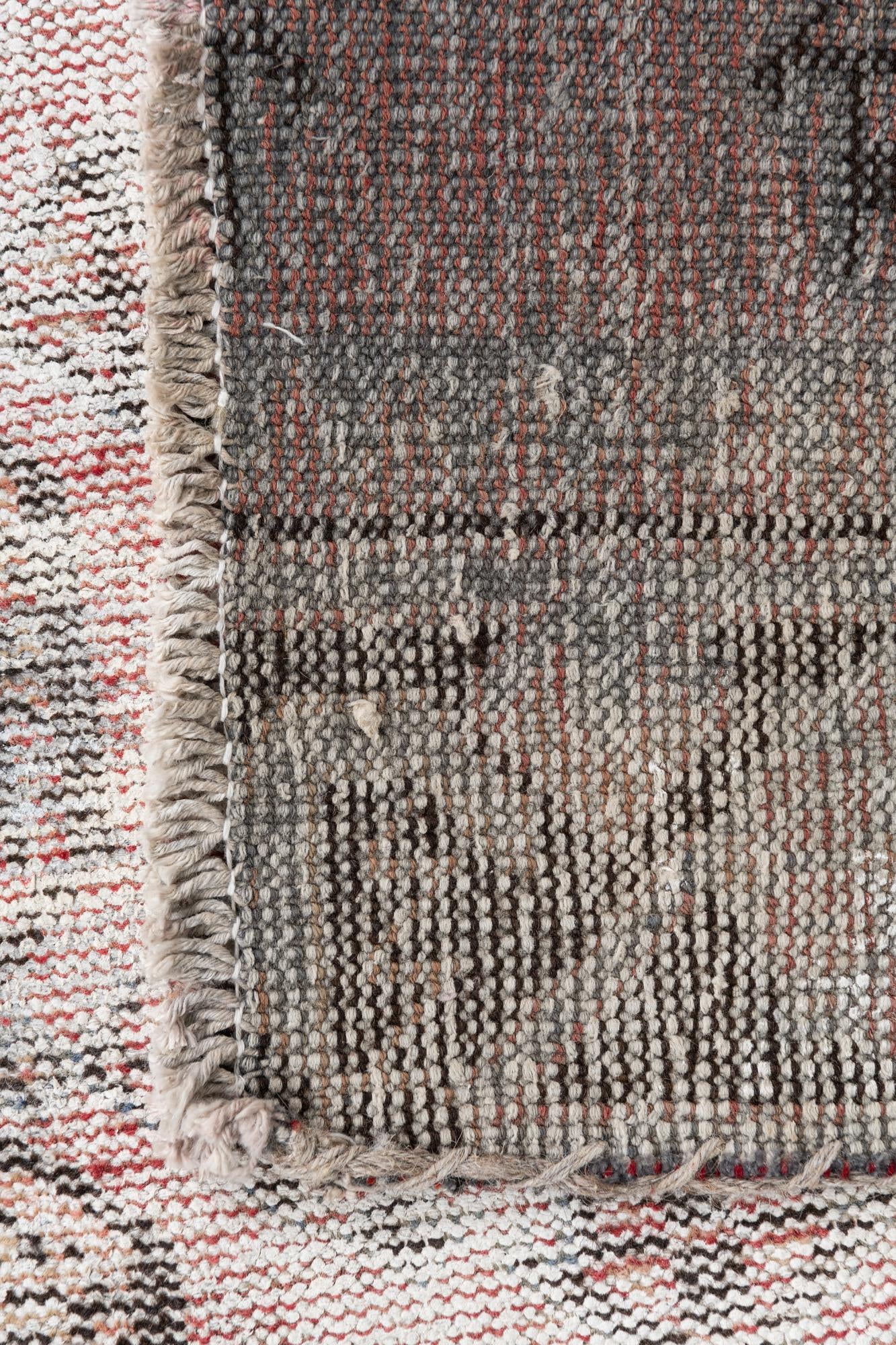 3' 5 x 4' 6 Hand Knotted Ultra Vintage Persian Wool Rug