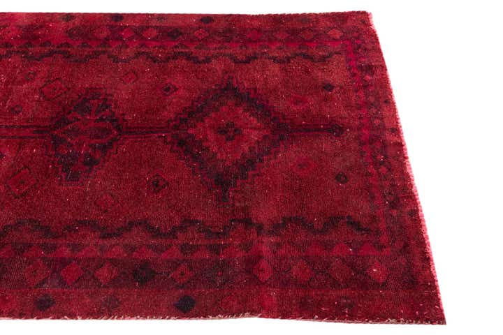 4' 2 x 6' 2 Hand Knotted Ultra Vintage Persian Wool Rug