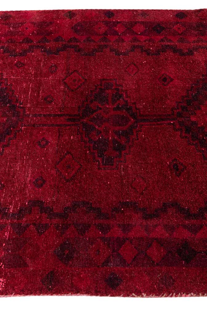 4' 2 x 6' 2 Hand Knotted Ultra Vintage Persian Wool Rug