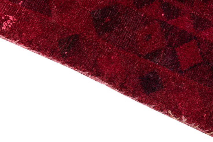 Detail image of 4' 2 x 6' 2 Hand Knotted Ultra Vintage Persian Wool Rug