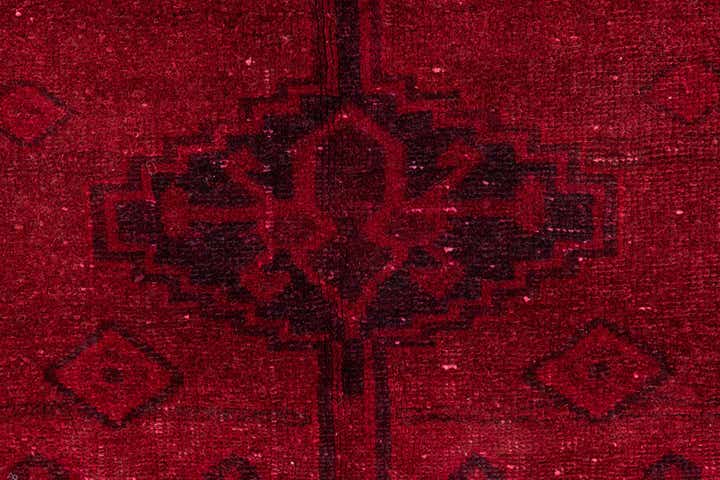 4' 2 x 6' 2 Hand Knotted Ultra Vintage Persian Wool Rug