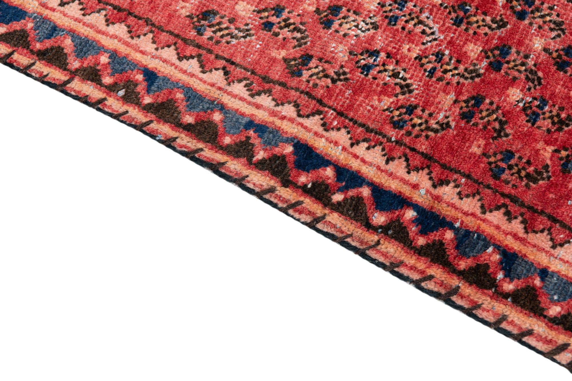 3' 4 x 6' Hand Knotted Ultra Vintage Persian Wool Rug