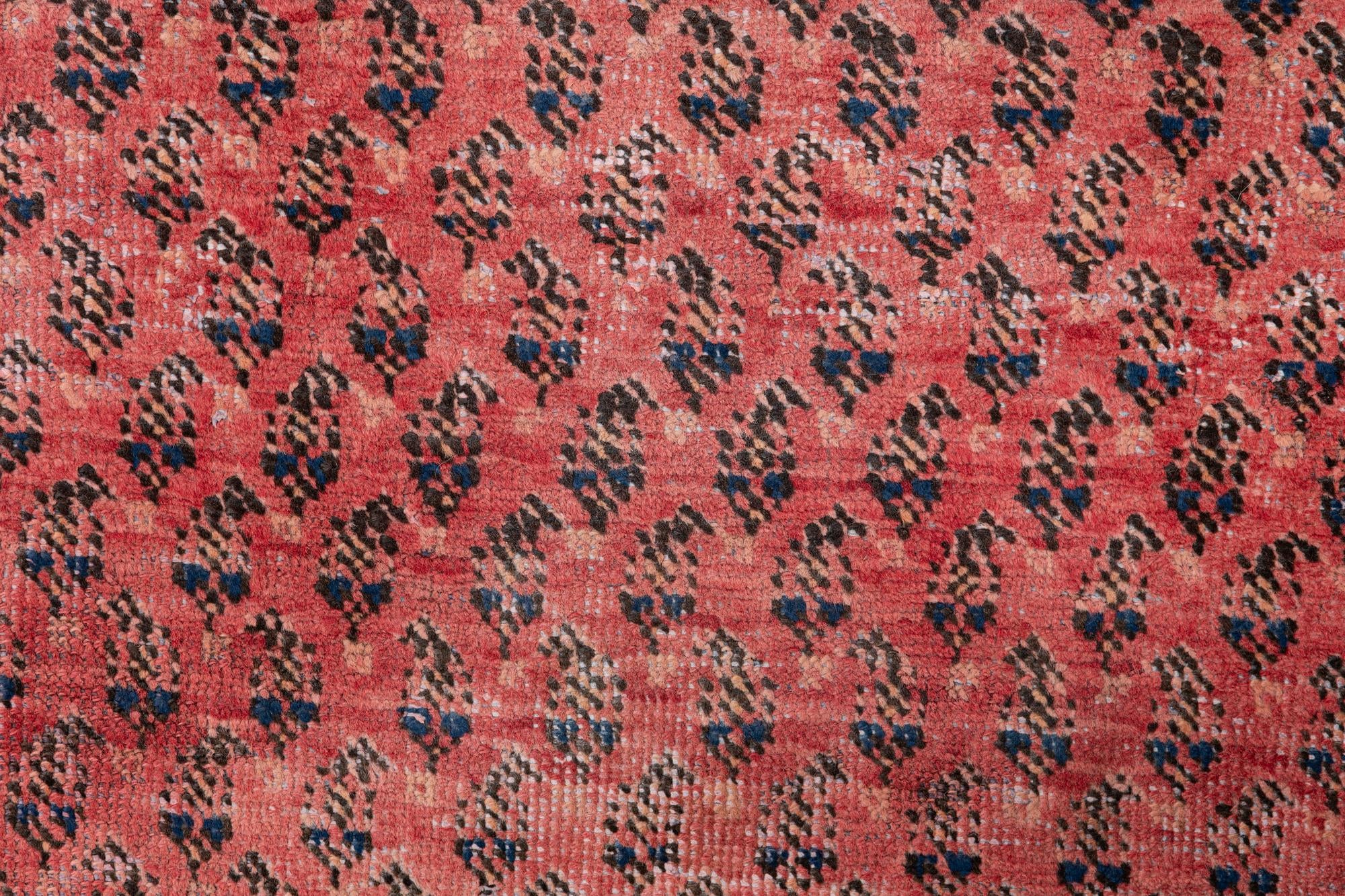 3' 4 x 6' Hand Knotted Ultra Vintage Persian Wool Rug
