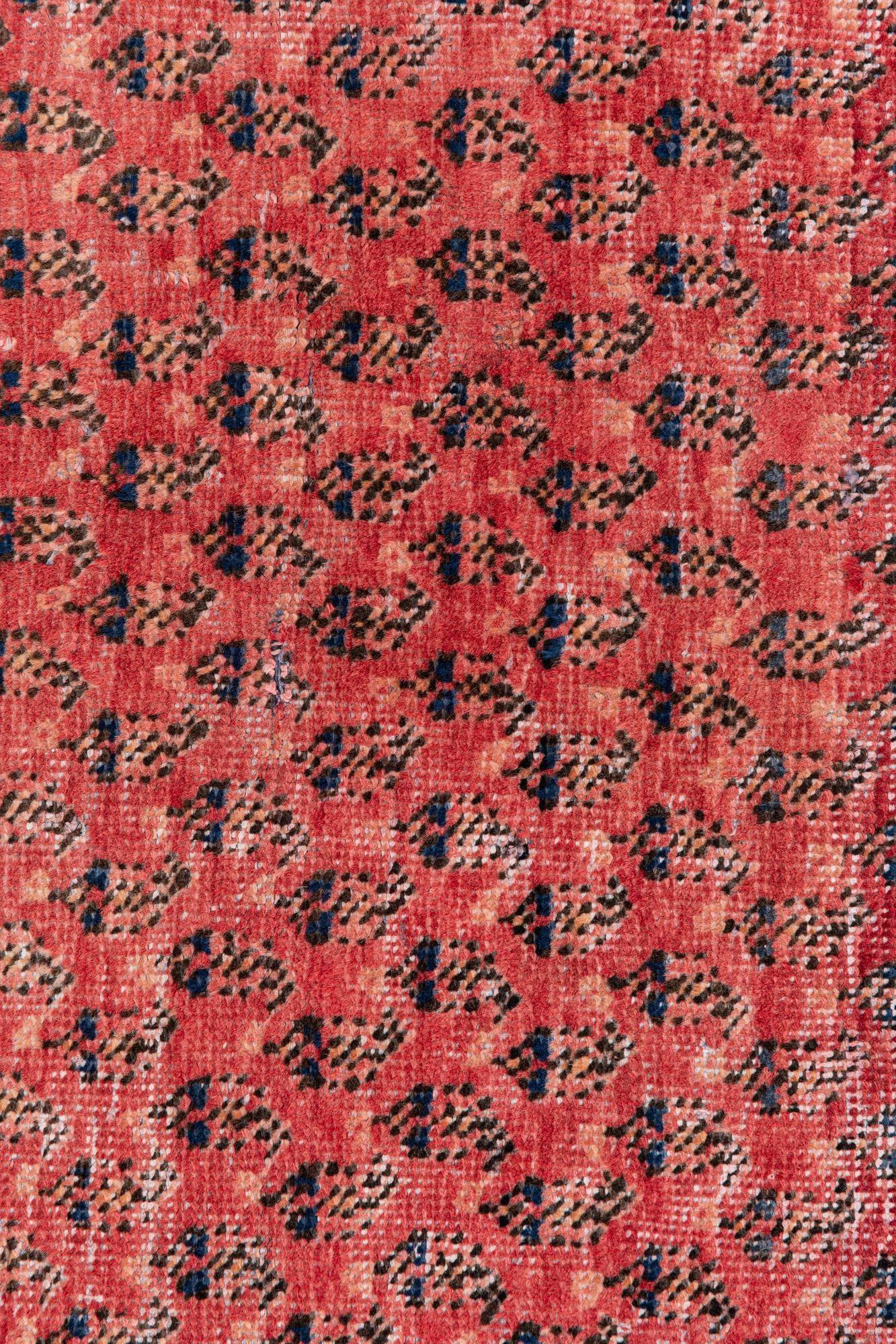 3' 4 x 6' Hand Knotted Ultra Vintage Persian Wool Rug